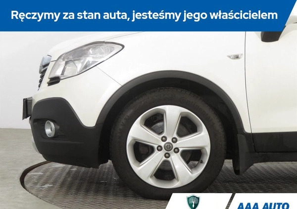 Opel Mokka cena 40000 przebieg: 124439, rok produkcji 2013 z Terespol małe 154